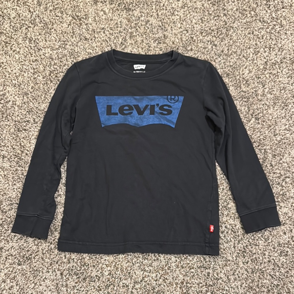 Levi's Kids Black Long Sleeve Shirt